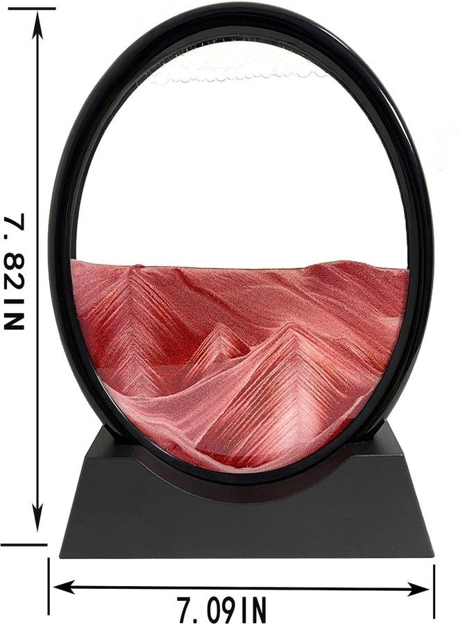 PRAMANTA Moving Sand Art Picture 3D Natural Landscape Aesthetic Showpieces for Decor, Gifts (1pcs) (Multicolor) - Image 4